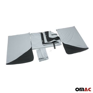 Ram Promaster Magnetic Camping Curtain - Omac - Black/Grey - 2014 Ram Promaster Magnetic Camping Curtain - Omac - Black/Grey - 2014
